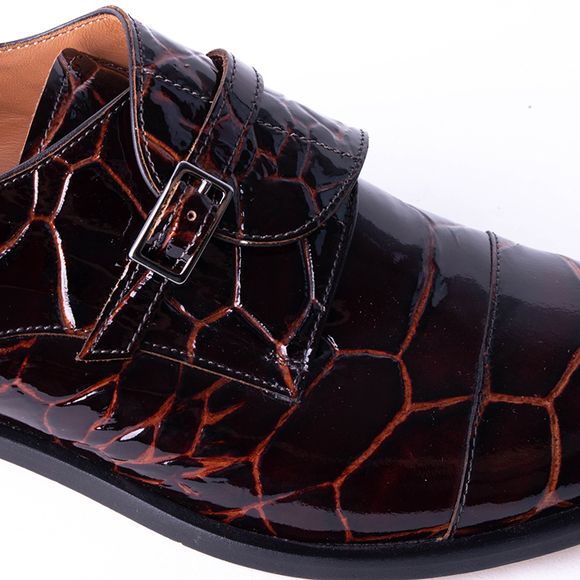 EMPORIO ARMANI BROWN LOAFERSMENS SIZE 40